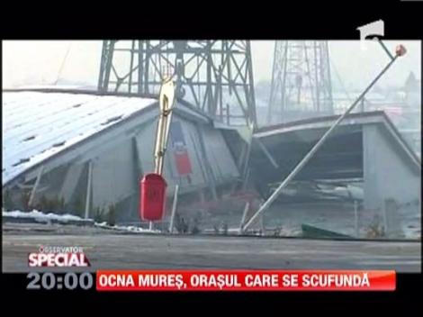 Ocna Mures, orasul care se scufunda