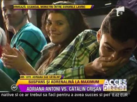 Pariul Vedetelor: Catalin Crisan vs. Adriana Antoni