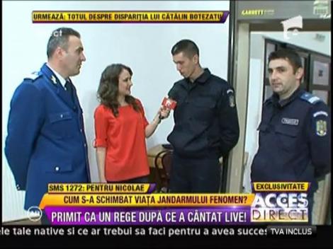 Jandarmul Nicolae Lacatus, noua vedeta a Romaniei!