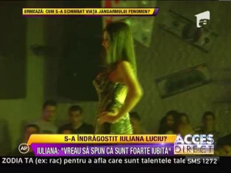 Iuliana Luciu: "Vreau sa spun ca sunt foarte iubita"