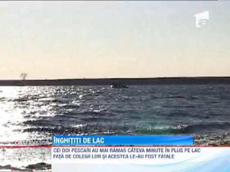Pescari inecati in lacul Seaca