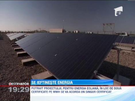 Se ieftineste energia electrica