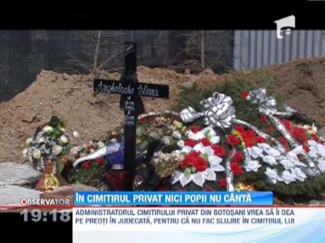 Mitropolia Moldovei si Bucovinei a interzis slujbele de inmormantare in cimitirele private