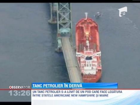 Pod zguduit de un tanc petrolier