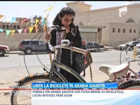 Femeile din Arabia Saudita au primit unda verde la biciclete, scotere si ATV-uri