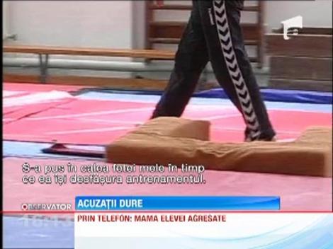 Antrenoare de gimnastica acuzata de agresiune