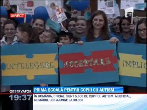 Prima scoala pentru copiii cu autism din Romania se deschide la Cluj