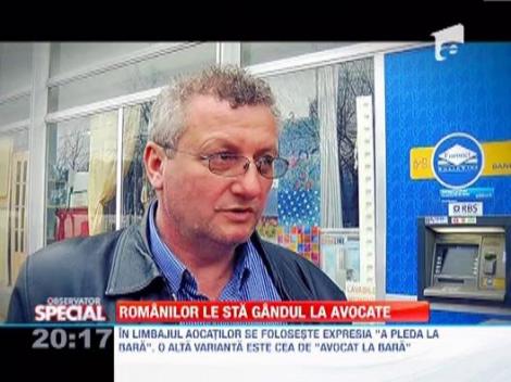 Pentru unii romanii, expresia "Avocat la Bara" are un sens cu totul aparte