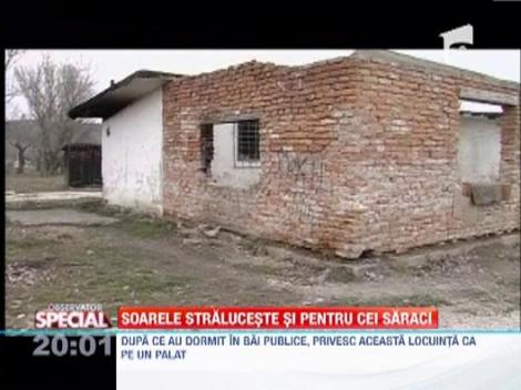 Familia Kallai traieste intr-un vestiar dezafectat al unei foste echipe de fotbal din Turda