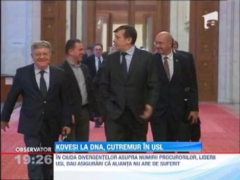 Codruta Kovesi la DNA, cutremur in USL