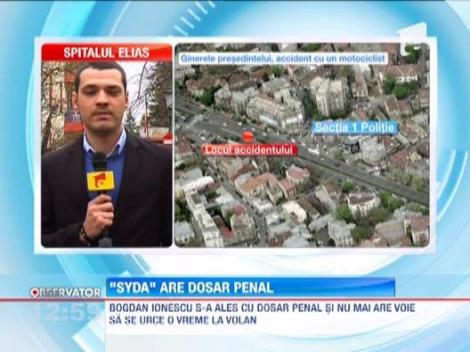 Ginerele presedintelui are dosar penal! Bogdan Ionescu, sotul Elenei Basescu a provocat ieri un accident de circulatie in Capitala