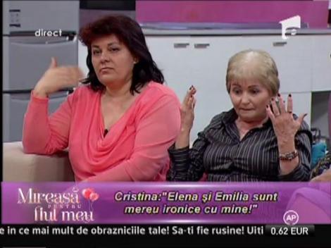 Cearta aprinsa intre Cristina si Emilia