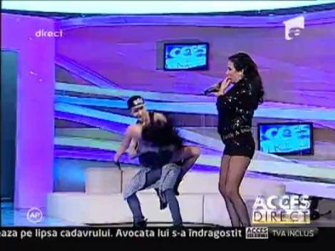 Rocsana Marcu canta la "Acces Direct"