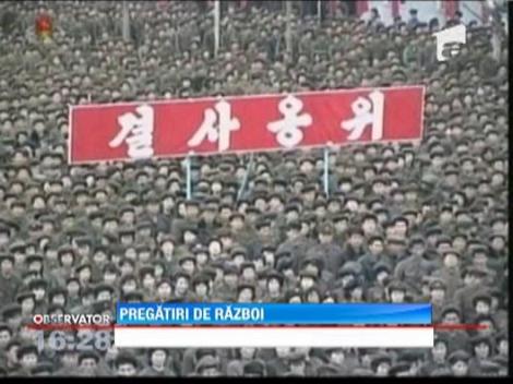 Coreea de Nord, pregatita pentru un posibil atac asupra Statelor Unite