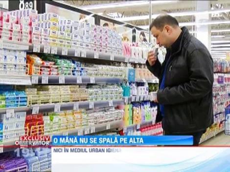 Studiu: Un roman foloseste patru bucati de sapun intr-un an si un singur deodorant