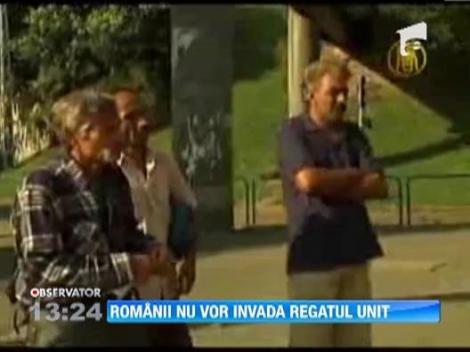 Romanii si bulgarii nu vor invada Marea Britanie