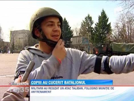 "Saptamana Altfel" alaturi de militari