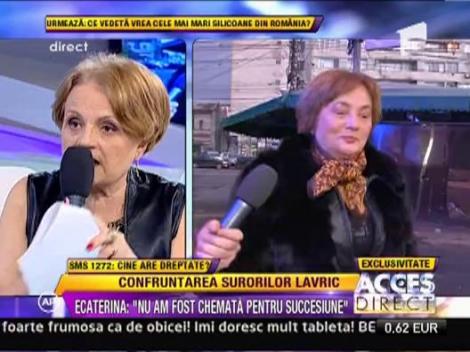 Ecaterina: "Laura Lavric a fost favorita mamei"