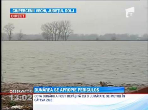 Avertizare de cod portocaliu pe Dunare