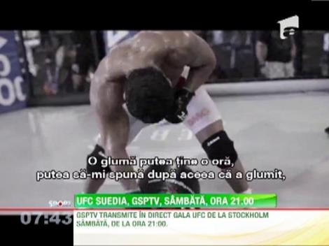 UFC Suedia, sambata, la GSPTV
