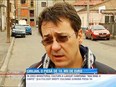 "Zece" mii de euro pentru Florin Chilian, dupa procesul cu Ministerul Culturii