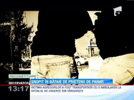 Snopit in bataie de prietenii de pahar