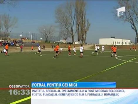 Micii fotbalisti ai scolilor generale au luptat pentru Cupa Enel Junior