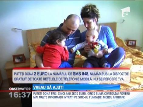 Vreau sa ajut! Fratii Robert si Raul au nevoie de sprijinul nostru!