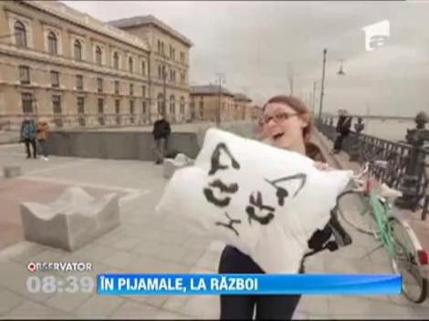 Ziua internationala a batailor cu perne