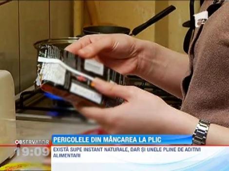 Pericolele din mancarea la plic