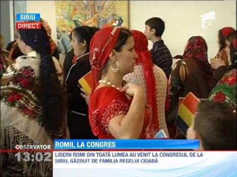 Congresul rromilor de la Sibiu, gazduit de familia Regelui Cioaba, se afla in desfasurare