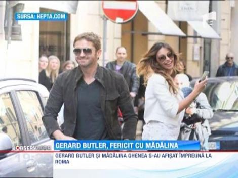 Madalina Ghenea si Gerard Butler au petrecut un weekend romantic la Roma