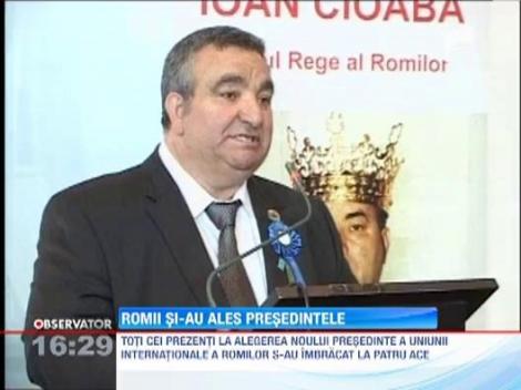 Florin Cioaba a fost ales presedintele Uniunii Internationale a Rromilor