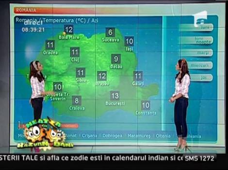 Vremea cu Cristina Alexandra si Laura Maria 08/03/2013