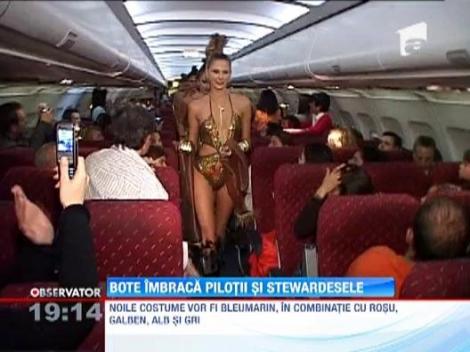 Catalin Botezatu imbraca pilotii si stewardesele de la Tarom