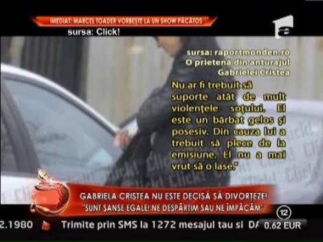 Gabriela Cristea nu este decisa sa divorteze