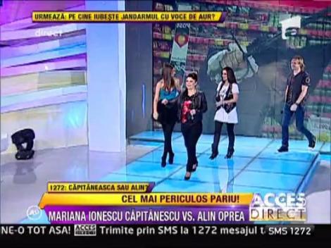 Mariana Ionescu Capitanescu vs Alin Oprea, cel mai periculos pariu al vedetelor