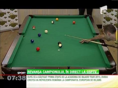 Babken Melkonyan a luat bataie in finala primei etape din Academia de Biliard Tour