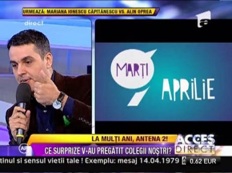 E petrecere mare la Antena2! Postul TV implineste sase ani!