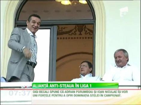 Porumboiu si Niculae vor sa faca alianta anti-stelista ca sa opreasca suprematia lui Becali