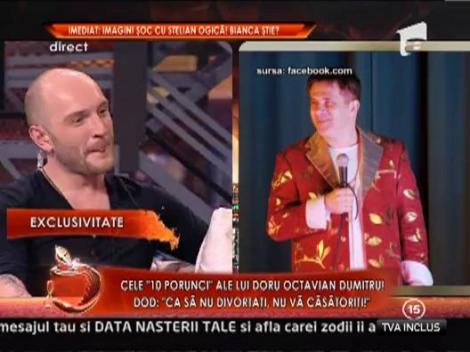 Doru Octavian Dumitru: "Feriti-va de divorturi!"