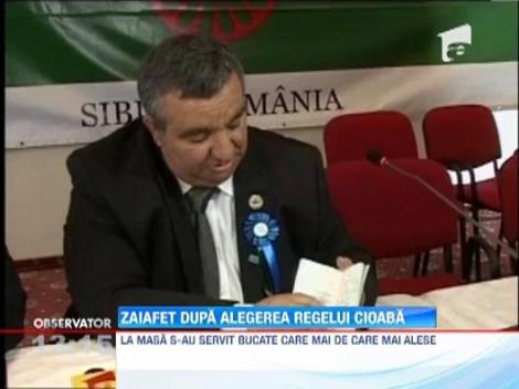 Dupa ce a fost ales presedintele rromilor, Florin Cioaba a dat mare bairam