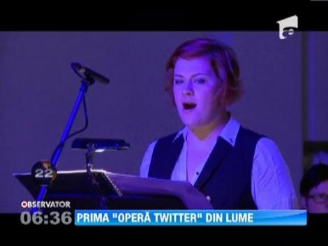 Prima "opera adaptata dupa Twitter" din lume a avut premiera in capitala Estoniei