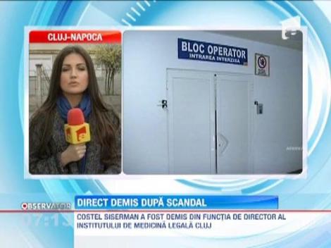 Directorul IML Cluj, Costel Siserman, demis in urma scandalului cadavrelor decapitate