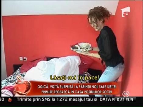 Stelian Ogica, vizita surpriza la parintii noii sale iubite