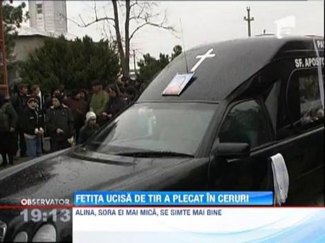 Una dintre surorile lovite de TIR pe trecerea de pietoni, condusa pe ultimul drum