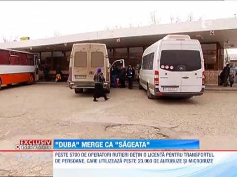 Tot felul de mici intreprinzatori si-au transformat masinile de marfa in microbuze