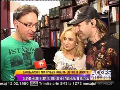 Horatiu Tudor, Daniela Gyorfi si Alin Oprea, un trio de senzatie!
