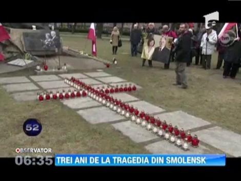 Trei ani de la catastrofa aeriana de la Smolensk