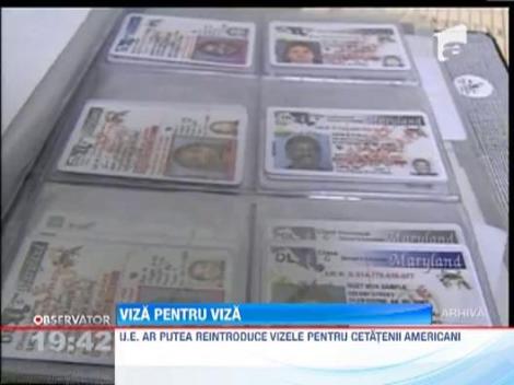 Viza pentru romani se intoarce impotriva americanilor